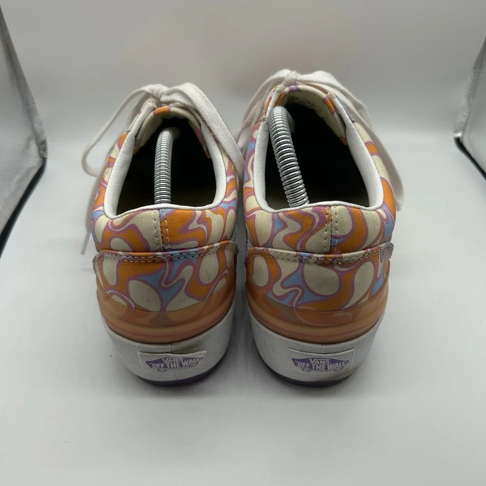 Vans UV Activated Old Skool Stacked Peace Women's 10 Men's 8.5 Platform Sneakers